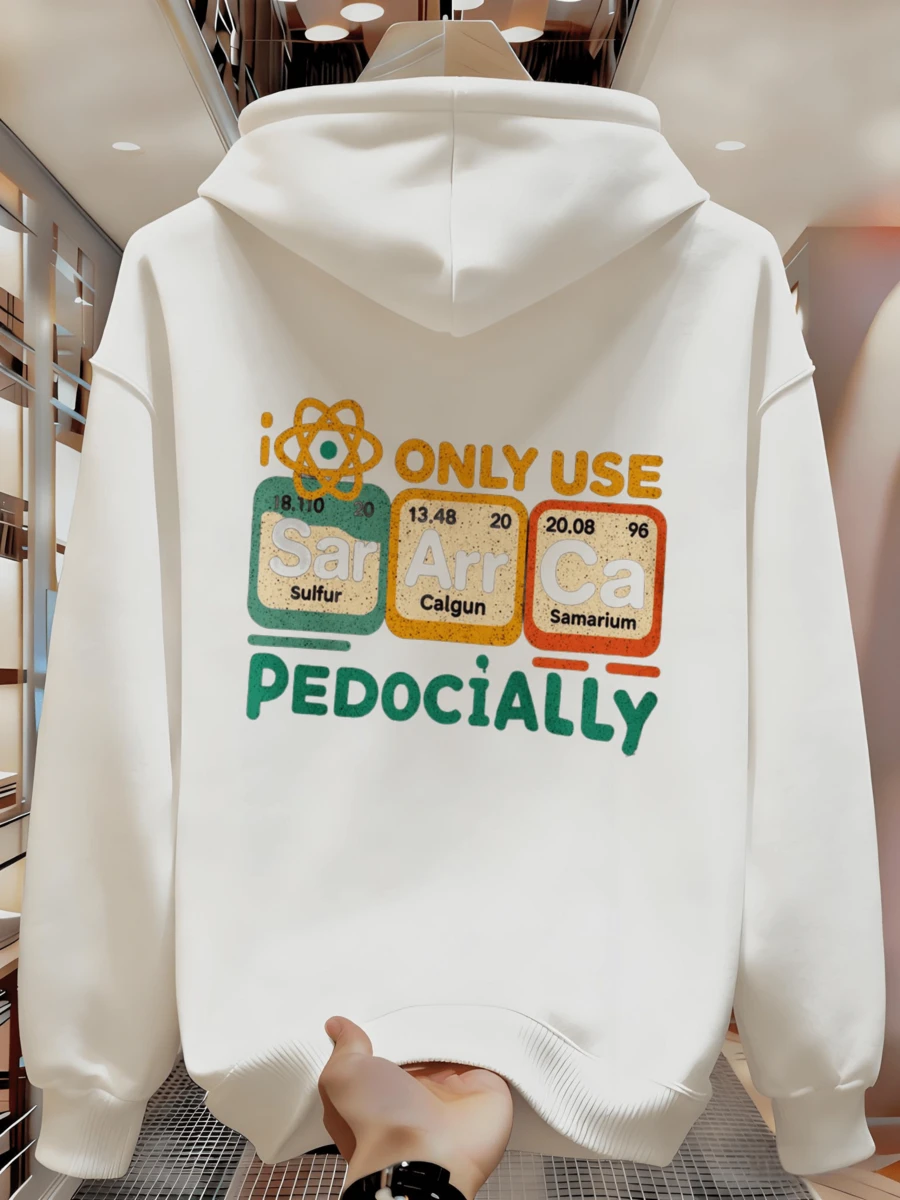 6GKT Men's Hoodie - White - View 1