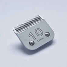 1 件专业宠物剪毛器替换可拆卸刀片 7F（3.2 毫米）40#（0.25 毫米）4F（9.5 毫米）5F（6.0 毫米）钢和陶瓷适合 Andis Oster Laube Conair Wahl 美容电动剪毛器宠物剪毛器陶瓷刀片通用宠物剪毛器刀片剪刀头配件 - 彩色 - 查看 12