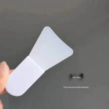 3 Peças Mini Pincel de Silicone para Máscara Facial com Cabo, Cerdas Macias, Embalados Individualmente, Estilo Aplicador Curto, Ferramenta de Beleza Facial