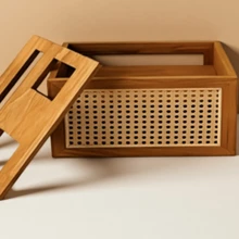 Anti-Ancient-Style Wifi Router Storage Box, Optical Modem TV Set-Top Box, Storage Hidden Magic Tool, Decorative Box - Multicolor - View 6