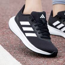 Adidas Men's RUNFALCON 3.0 Sporty And Leisure Running Shoes With Shock Absorption And Breathability - Black - View 5