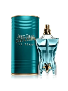 Jean Paul Gaultier Le Beau 男士淡香水喷雾 EDT 香水 2.5盎司/75毫升 4.2盎司/125毫升 木质芳香调 男友丈夫父亲兄弟生日毕业派对旅行露营户外活动校园旅行节日周年纪念秋季圣诞节秋季造型 - 美東時間 - 查看 4