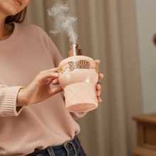 2 Bottles X 100ml/1 Bottle X 100ml Ice Cream Shaped Fragrance, Women's Fragrance, Limited Edition Air Freshener For Indoor & Outdoor, Long-Lasting Scent, Emitting Charming Aroma, Blending Elegant Geneiro Vanilla Coconut Floral Chocolate, Caramel Vanilla Citrus Woody Marine Notes - Other - View 11