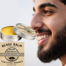 1box/2boxs 60g Men's Beard Care Wax, Soft, Fresh, Non-Sticky, For Daily Grooming, Suitable For Home, Travel Or Outdoor Use, Father's Day Gift, Christmas Gift, Thanksgiving Gift, New Year Gift, Holiday Gift - 60g - View 2