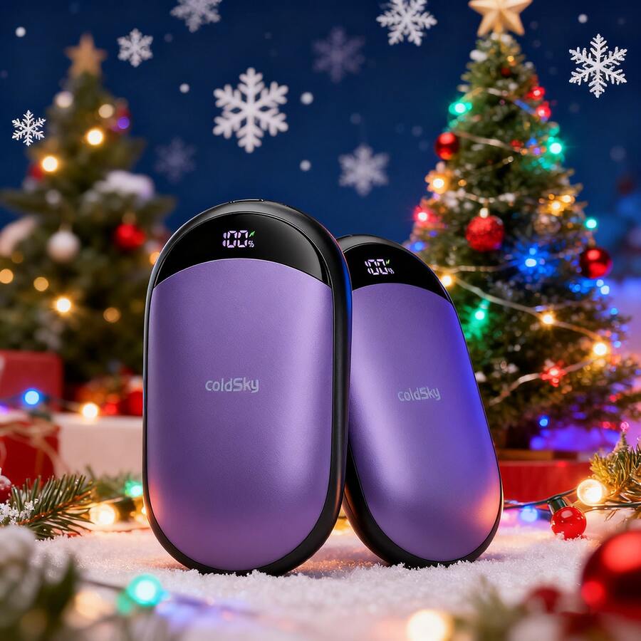 coldSky Hand Warmers Rechargeable 2 Packs Magnetic Electric Hand Warmer With Digital Display, Portable Pocket Hand Warmer, For Men Women, Outdoors, Games, Camping, Hunting Christmas Gifts, Hand Warmers, Gifts For Men, Stocking Stuffers, Hand Warmers Rechargeable Insulation,Galentines,Puppy,Carnival,Party Decorations,Spring Summer Picks,Brides Maid Gifts,Room,Bedroom Decor,Beach,Travel,For Men,For Women,Vacation,Cute Stuff