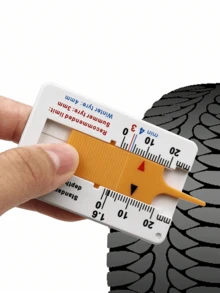 Tire Tread Depth Gauge 0-20mm Portable Car Wheel Tire Depth Gauge Tool Tire Wear Gauge Tread Checker For Car Truck Motorcycle,Plastic Tread Gauge 0-20MM Vernier Depth Caliper Tire Tread Depth Gauge Portable Tread Sheet - Multicolor - View 12