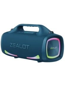 ZEALOTS79 100W 無線喇叭，具備 RGB 彩色燈光、支援 SD 卡/USB/AUX 介面，並可進行免持通話。適合戶外活動、舞會、家庭聚會及海灘派對 - 均碼 - 查看 13