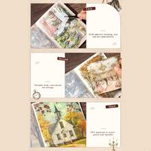 have a good day 1 Libro de 20 hojas con pegatinas de escenas clásicas con estilo vintage para personalizar scrapbooking, manualidades, diarios, collages, tarjetas y cuadernos de diseño. Suministros de oficina y escolares. - Multicolor - Ver 6