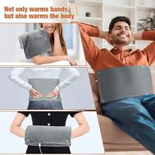 1 Piece Of Intelligent Timed Overheating Protection Electric Blanket, Suitable For Indoor Household Use, Electric Blanket Heating, Multi-Functional Hand And Shoulder Protection Scarf Style Heating Pad In Winter, Suitable For Hands, Back, Neck, Shoulders, Abdomen, Knees And Legs, The Best Holiday Gift For Friends And Family Insulation, Galentines, Puppy, Carnival - Multicolor - View 6