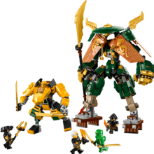LEGO NINJAGO Lloyd And Arin's  Team Mechs Building Toy Set, Featuring 2 Battle Mechs And 5 Minifigures, Gift For Imaginative Boys And Girls Ages 9+ Who Love  Adventures, 71794 - NINJAGO Lloyd and Arin's Ninja Team - View 3