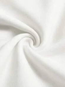 Camiseta Básica Ano Novo Casual Estampada Modelo: "Happy New Year 2024"- Alta Qualidade Melhor Escolha para as Festas Fim de Ano - Branco - Visão 4