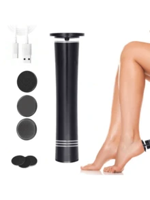 Cordless Electric Foot Grinder, Rechargeable Handheld Callus Remover With 3 Replacement Heads And 3 Sanding Papers, Multifunctional Personal Foot Grinder, Portable Foot Smoothing Device For Home And Nail Salon To Remove Calluses, Ideal Gift For Wife, Husband And Female Friends - Multicolor - View 14