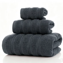 柔软厚实的面巾、浴巾套装