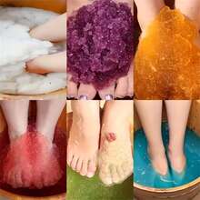 水晶浴盐啫喱足浴盐，水晶泥足浴去除老茧，水晶泥啫喱SPA足浴盐 - 薰衣草 - 查看 4