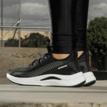 Ultrabone Women's Lightweight Running Shoes Ideal For Gym And Exercise - màu đen - Xem 6