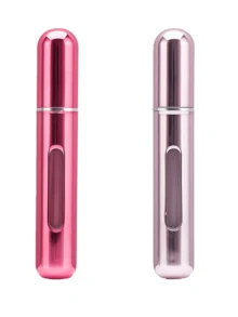 8ml Refillable Perfume Atomizer Bottle, Bottom Refill Design, Convenient For Carrying Perfume On The Go, Reusable Spray Bottle, Mini Portable Liquid Container, Unisex Perfume Travel Spray Bottle