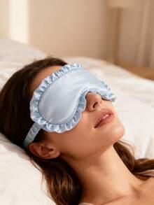 Lace Eye Mask, Elastic Strap For Comfortable Sleep, Light Blocking, Travel Embroidered Eye Mask, Sleep Mask, Travel Essential, Light Blocking Eye Mask, Eye Mask For Sleep, Men's Gift, Party Gift, Suitable For Both Men And Women, Light Blocking For Lunch Breaks, Office Essential, Suitable For Students, The Best Gift Choice.