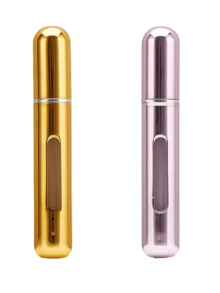 8ml Refillable Perfume Atomizer Bottle, Bottom Refill Design, Convenient For Carrying Perfume On The Go, Reusable Spray Bottle, Mini Portable Liquid Container, Unisex Perfume Travel Spray Bottle