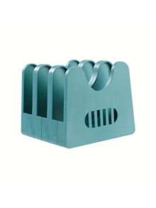 Organizador de cocina multifuncional - Soporte para cucharas y utensilios de ABS resistente a la oxidación con drenaje, estante de almacenamiento para tapas de ollas, estante para platos, organizador de almacenamiento de cocina, organizador de utensilios de cocina, utensilios de cocina para platos, tazones, tazas, ollas, tapas, tabla de cortar, estante de secado multifuncional, estantería