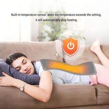 1 Piece Of Intelligent Timed Overheating Protection Electric Blanket, Suitable For Indoor Household Use, Electric Blanket Heating, Multi-Functional Hand And Shoulder Protection Scarf Style Heating Pad In Winter, Suitable For Hands, Back, Neck, Shoulders, Abdomen, Knees And Legs, The Best Holiday Gift For Friends And Family Insulation, Galentines, Puppy, Carnival - Multicolor - View 7