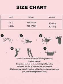 1pc Women's Vertical Stripe Sexy Stockings, Versatile - Black - View 7