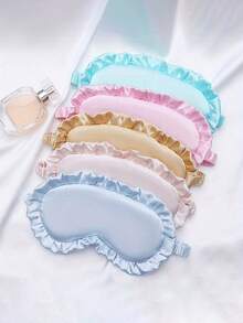 Lace Eye Mask, Elastic Strap For Comfortable Sleep, Light Blocking, Travel Embroidered Eye Mask, Sleep Mask, Travel Essential, Light Blocking Eye Mask, Eye Mask For Sleep, Men's Gift, Party Gift, Suitable For Both Men And Women, Light Blocking For Lunch Breaks, Office Essential, Suitable For Students, The Best Gift Choice.