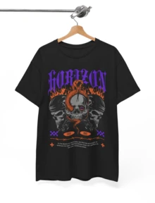 V5 Hip Hop Civil Regime Darc Sport Wolves Inaka Gy_,Can Be Given As Gifts To Family Members-Men's Printed T-Shirt 220g, 100% Cotton, Round Neck Casual Men's Outdoor Short Sleeves, Retro Fashion Street Men's Short Sleeves, Daily Four Seasons Wear, Holiday- Dynamic Collage Short Sleeve Stylish Oversized Suitable For All Seasons Easy Care For Casual Business Occasions And Daily Life Plus Size Clothes - Black - View 1