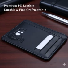 Warner Bros. Wallet, Superhero-Themed, Ultra-Thin And Minimalist, Can Be Used As An ID Card Holder, Unisex, Front Pocket Security Wallet, Perfect Father'S Day Gift, Durable Bi-Fold Wallet, Multi-Card Slot Design. - Multicolor - View 10