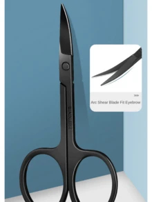 1.2毫米厚不锈钢眉镊，鼻毛去除工具套装 - 彩色 - 查看 4