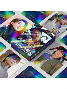 V JIMIN JHOPE RM JIN 124张（60张全息卡+64张贴纸）/ 92张（60张LOMO卡+32张贴纸）/ 55张 / 30张，ROSE APT. 124张（60张全息卡+64张贴纸）/ 92张（60张LOMO卡+32张贴纸）/ 55张 / 30张，JENNIE LISA BP 55张，V JIMIN JHOPE RM JIN 55张小卡收藏套装 - 粉丝剪贴簿套装，K-Pop BLINK 生日礼物 | 带展示盒的交换卡，书签套装 - 彩色 - 查看 9