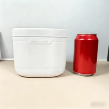 1个1200毫升香薰空气加湿器，室内空气清新精油扩散器，浪漫装饰灯，带加湿功能，USB供电，将香气注入空气，有助于放松身心，适用于家居、办公室和卧室装饰 - 彩色 - 查看 5