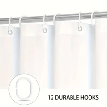 Valentine's Day Heart Shower Curtain Set, Includes 1/4 Pieces, Cartoon Pattern, Bathroom Curtains, Lightweight, Woven Polyester, Waterproof, Comes With Anti-Slip Bath Mat, Toilet Seat Cover And U-Shaped Mat, Includes 12 Hooks