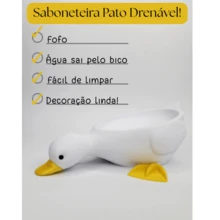Decorative Duck And Swan Soap Dish, Bathroom And Gourmet Area Soap Holder - White - Swan - View 2