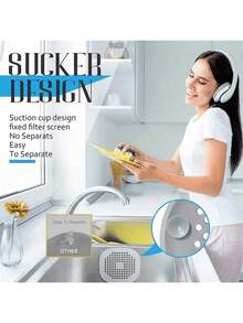 1/3pcs Sewer Floor Drain Plug With Suction Cup Floor Drain Pad, Kitchen And Bathroom Anti-Clogging Hair Filter Screen, Bathroom White Silicone Floor Drain Cover, Home Bathroom Decoration, Bathroom Carpet, Floor Carpet, Outdoor Carpet, Door Pad, Decorative Bathroom Accessories, Silicone Hair Filter And Bathtub And Shower Drain Plug - Prevent Clogging And Odor