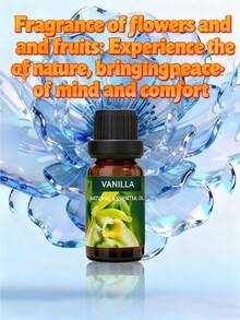 4 Stücke 10ml Aromatherapie Ätherische Öle Yoga Öl Pflanzenöle für Luftbefeuchter Diffuser Frucht Blumen Aroma Duftöle Jasmin Lavendel Rose Orange, Raumbeduftung für Wohnzimmer und Badezimmer, geeignet für Diffuser, Luftbefeuchter - 10 ml - Übersicht 5