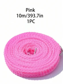 Varal de roupas à prova de vento e antiderrapante, varal retrátil, varal para camping ao ar livre, varal portátil, varal de viagem, varal para camping, varal para uso interno e externo, varal de nylon, varal portátil para pendurar roupas, para camping em ambientes internos e externos, varal universal portátil com ganchos de aço inoxidável.