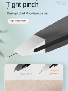 Precision Eyebrow Tweezers, Men's Facial Hair Removal Tool, High Precision Eyebrow Clip, Small Pliers Eyebrow Grooming Tool