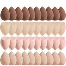1/4/6/8/10/20pcs Makeup Sponges, Random Shapes, Suitable For All Skin Types, Latex-Free Multi-Purpose Makeup Sponges, Applicable For Liquid, Cream And Powder Products, Streak-Free, Seamless Makeup Application, Minimalist Design, Easy To Carry,Giveaways,Travel,Cheap Stuff,Travel Essential - Multicolor - View 5