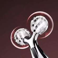 3D Face Roller And Stainless Steel Gua Sha Set,Facial Sculpting Tools For Puffiness & Redness Reduction, Metal Skin Care Massager,Perfect For Morning Routine, Post-Workout Recovery & Travel Self-Care,Great For Acne-Prone Skin, Busy Professionals & Skincare Beginners,Valentine's Day & Mother's Day Gift Set - Silver - View 3