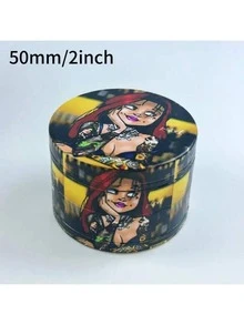 1pc Bikini Creative Pattern Grinder, Zinc Alloy Portable Grinder - Heavy Duty Zinc Alloy Structure, Suitable As Christmas, New Year, Valentine's Day, Carnival, Halloween, Thanksgiving, Birthday Perfect Gift - Multicolor - View 9