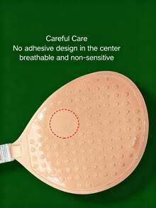 Silicone Invisible Bra Straps - Reusable, Self-Adhesive Padded Design For Maximum Support, Hand Washable, Comfortable, Soft, And Breathable, Seamless Underwear And Women's Accessories - Perfect For Low-Back Styles. - Nhiều màu - Xem 5
