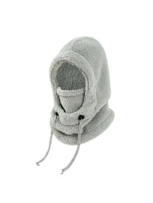 1 pièce Masque de ski unisexe de couleur unie, coupe-vent et chaud, convient pour l'automne/l'hiver - Multicolore - Voir 11