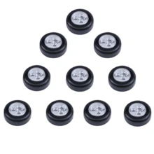 1 件/4 件/10 件电池供电的灯条、推拉灯、壁灯、聚光灯，适用于橱柜、衣柜、走廊、厨房、浴室、杂物间，无线触控