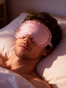 Lace Eye Mask, Elastic Strap For Comfortable Sleep, Light Blocking, Travel Embroidered Eye Mask, Sleep Mask, Travel Essential, Light Blocking Eye Mask, Eye Mask For Sleep, Men's Gift, Party Gift, Suitable For Both Men And Women, Light Blocking For Lunch Breaks, Office Essential, Suitable For Students, The Best Gift Choice.