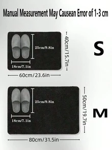 1/2pcs Soft Non-Slip Bathroom Rug, Absorbent Silica Gel Bath Mat, Quick Dry Bathroom Mat, Halloween Decor Carpet, Room Decor Rug, Autumn Decor Carpet, Kitchen Rug