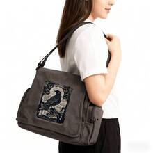 Laptop Case,School Bag,College-Style Student Attire Shoulder Bag, Suitable For Use During Work Hours, School Days, And Trips Outside The Home. School Supplies - Coffee Brown - View 3