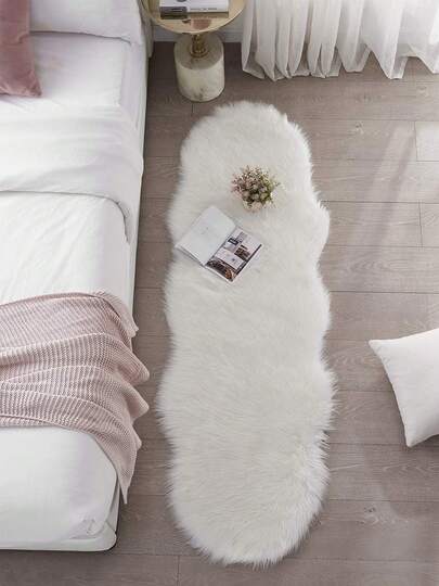 1pc Multi-Color Polygonal Cloud Faux Fur Rug, Living Room Decor, Bedroom Decor, Home Casual Carpet, Decorative Rug, Small Rug, Carpet, Home Decor, Living Room Carpet, Living Room Small Rug, Bedroom Rug, Living Room Home Decor, Outdoor Rug, Fleece Rug, Plush Rug, Autumn/Winter Rug, Thick/Fluffy, Washable Carpet