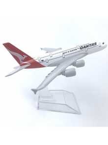 卡塔尔航空飞机模型，压铸金属飞机模型，适合收藏和作为节日礼物，生日礼物 - 圣诞礼物 - 万圣节礼物 - 完美礼物 - 赠品 - 彩色 - 查看 8