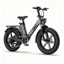 C6 Ebike Electric Bicycle Dirt Bike 48V 1000W Powerful Motor Aluminum Alloy Body 48V Ultra Long Endurance Battery,City Bike Electric Bike Urban Dirt Bike Dual Suspension Shock Absorber, Technological Sense, New Generation Urban Cycling Bicycle Scooter Motos - 黑色 - 查看 1