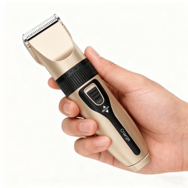 Cortadora para el aseo de mascotas, modelo recargable, con cuatro accesorios intercambiables. Diseño ergonómico con un motor de alta frecuencia y bajo nivel de ruido que ofrece un rendimiento potente. Cuchillas lavables para facilitar la limpieza. Mecanismo antienredos que protege la piel. Ideal para el aseo doméstico y el peinado de mascotas.